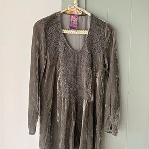 Johnny Was Velvet Tunic